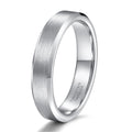 Brushed Tungsten Carbide Ring