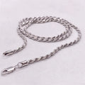 925 Sterling Silver Twist Rope Chain | Bracelet & Necklace